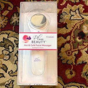 White Facial Massager